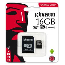 Kingston MicroSD 16GB Class 10+ Adapter